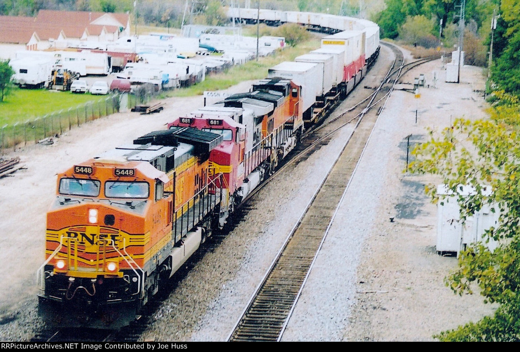 BNSF 5448 East